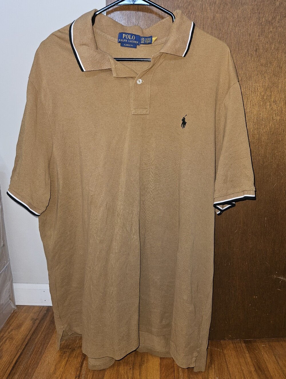 Polo Ralph Lauren Classic Fit Brown Polo Short Sleeve Shirt Size XXL